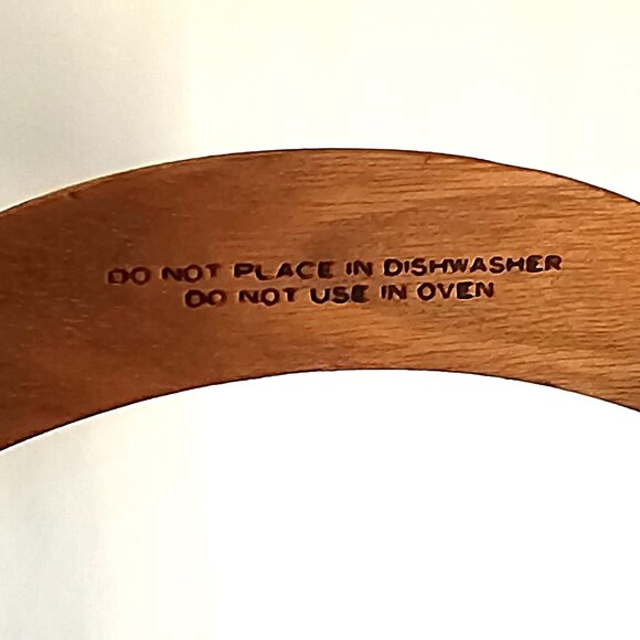 Wood base for Pyrex 2 Quart 024 casserole dish - Picture 4 of 9